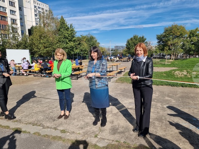 Училище - зелено пространство