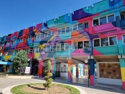 Пазарджик- Младежки дом- боядисване