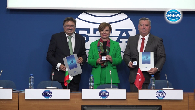 БТА и Българо-турската търговско-индустриална камара подписаха договор за партньорство