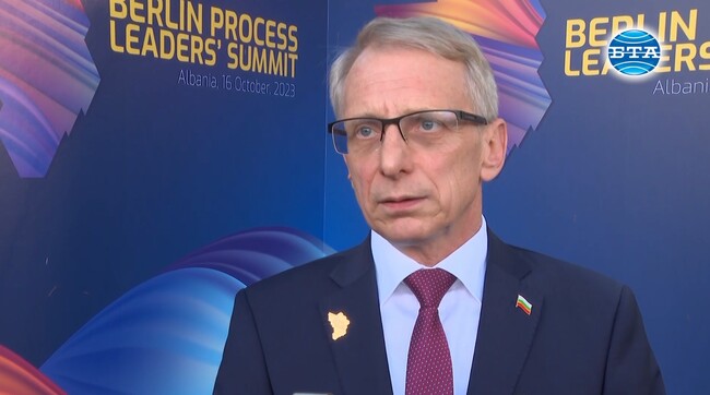 България има право да налага такса върху руския газ, заяви премиерът Николай Денков от Тирана, където участва в среща на високо равнище