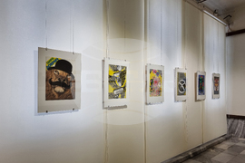 Добрич - Художествена галерия - изложба - плакати - Людмил Чехларов – Снимка: Александра Антонова