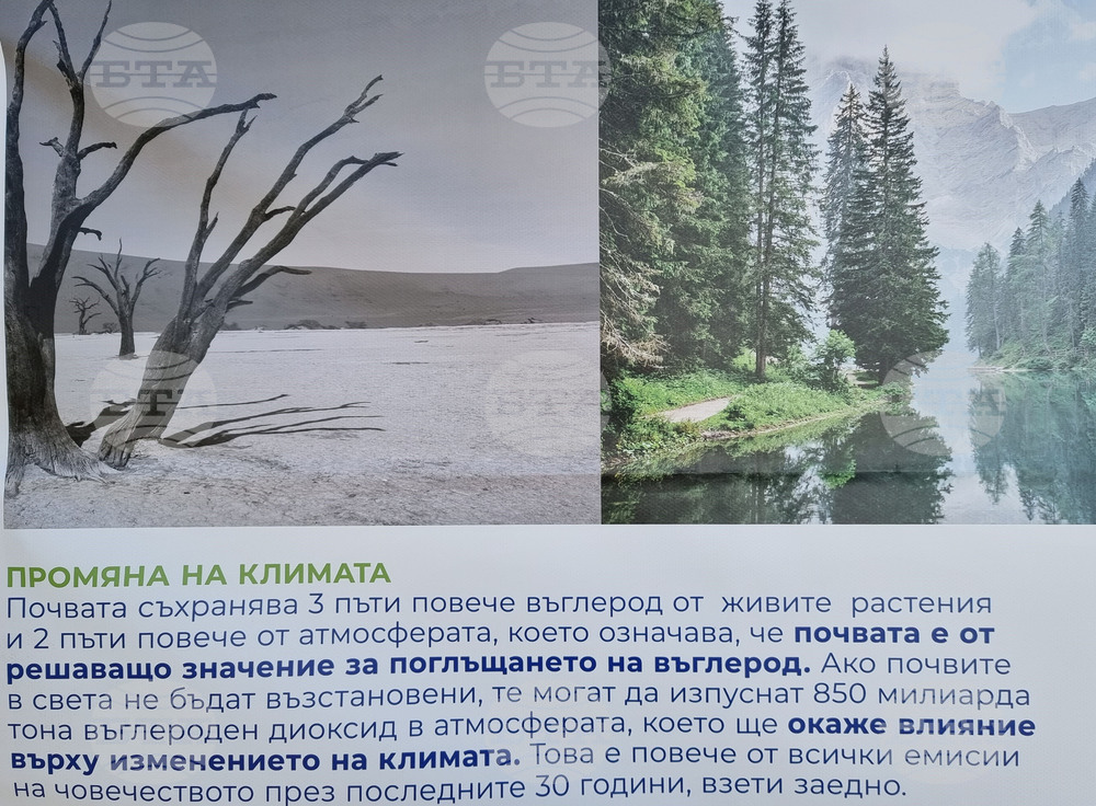 Варна - „Спасете почвата" - пътуваща изложба