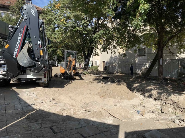 Община Видин: Напредват ремонтните дейности по булевард „Панония“ и централната пешеходна зона 