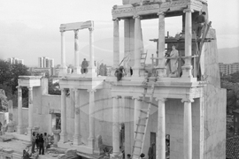 Пловдив - античен театър - разкопки - археология