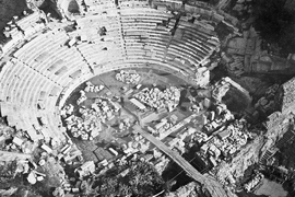 Пловдив - античен театър - разкопки - археология