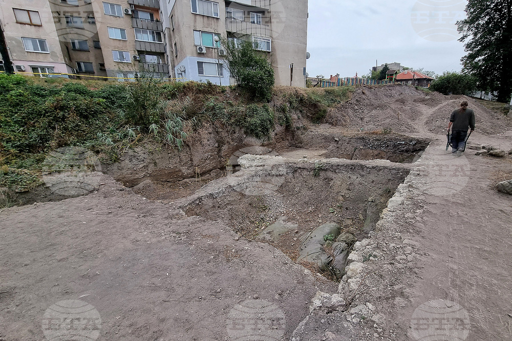Лом - антична крепост - разкопки