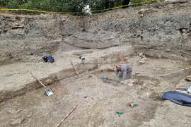 Лом - антична крепост - разкопки