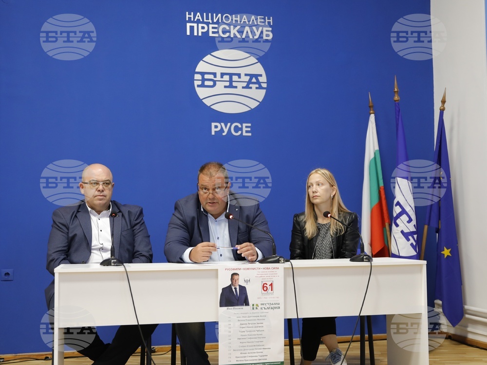 Коалиция "Неутрална България" залага на социалната политика за благоденствието на русенци, каза водачът на листата с кандидати за общински съветници в Русе Иво Иванов