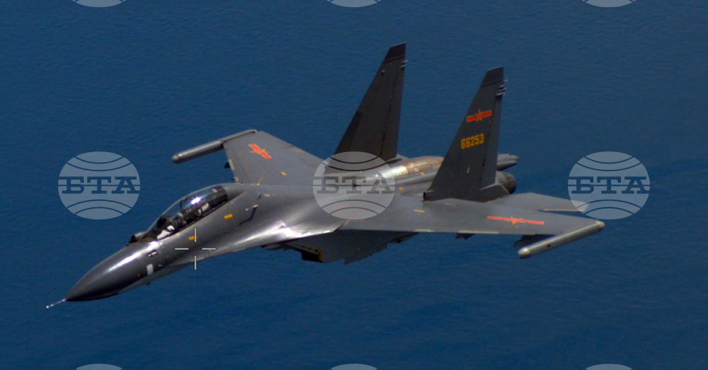 Тайван потвърди, че повече от 200 китайски военни самолета са участвали във военните учения