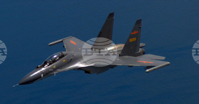 Тайван потвърди, че повече от 200 китайски военни самолета са участвали във военните учения