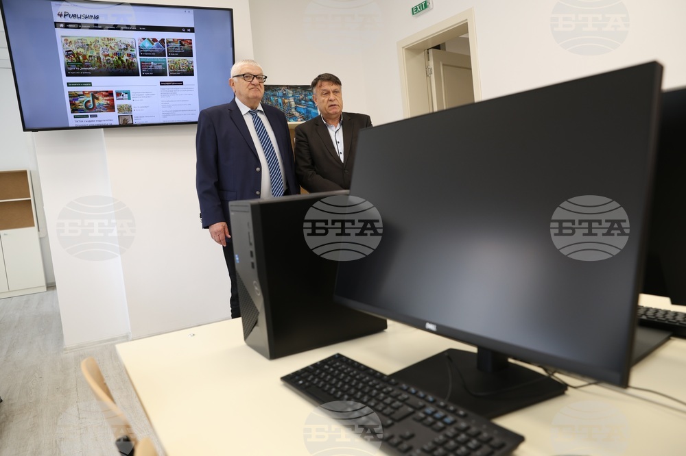 Факултет по журналистика и масова комуникация - ново студио - откриване
