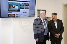 Факултет по журналистика и масова комуникация - ново студио - откриване