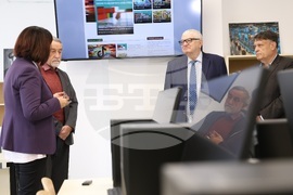 Факултет по журналистика и масова комуникация - ново студио - откриване