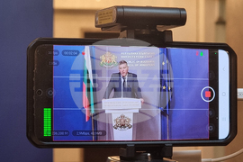 Министерски съвет - Андрей Цеков - брифинг