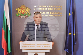 Министерски съвет - Андрей Цеков - брифинг