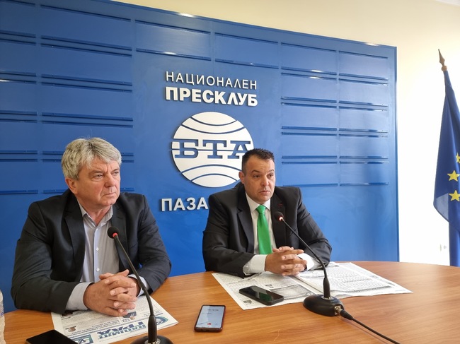 Пресконференция на кандидата за кмет на Пазарджик Трендафил Величков