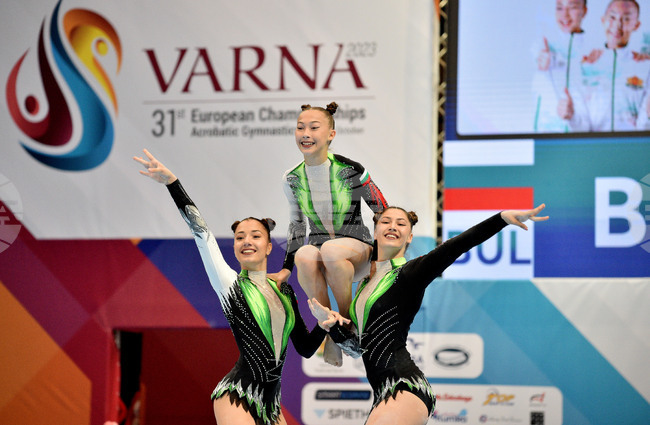  Варна - Европейско първенство по спортна акробатика