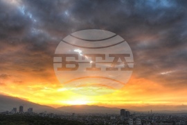 Изглед - залез