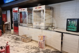 Търговски обект - пожар