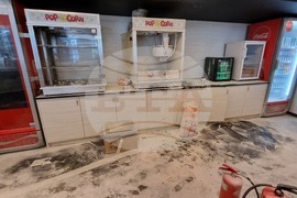 Търговски обект - пожар