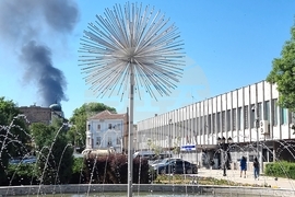 Видин - пожар