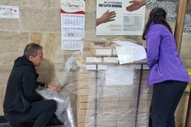 Шумен - избори - доставка на бюлетини