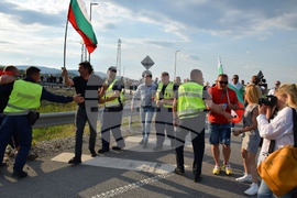 Благоевград - АМ Струма - протест