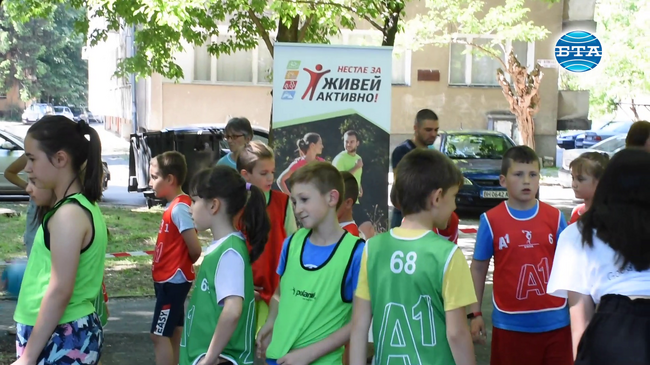 С турнир по трибой и занимания по лека атлетика за деца на открито във Видин днес дадоха старт на пробега Видин Рън