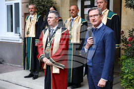 Минно-геоложки университет "Св. Иван Рилски" - патронен празник - монумент на св. Иван Рилски