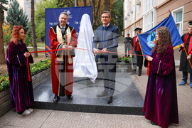 Минно-геоложки университет "Св. Иван Рилски" - патронен празник - монумент на св. Иван Рилски