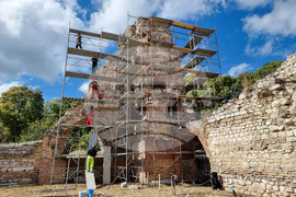 Варна - Римски терми - аварийно укрепване