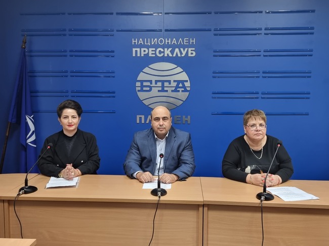 Пресконференция на Коалиция "Заедно за силна община" в Плевен