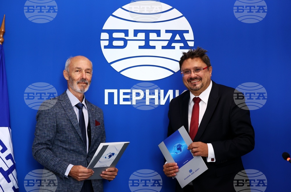 Национален пресклуб на БТА Перник - БТА - ЕПУ - договор - подписване