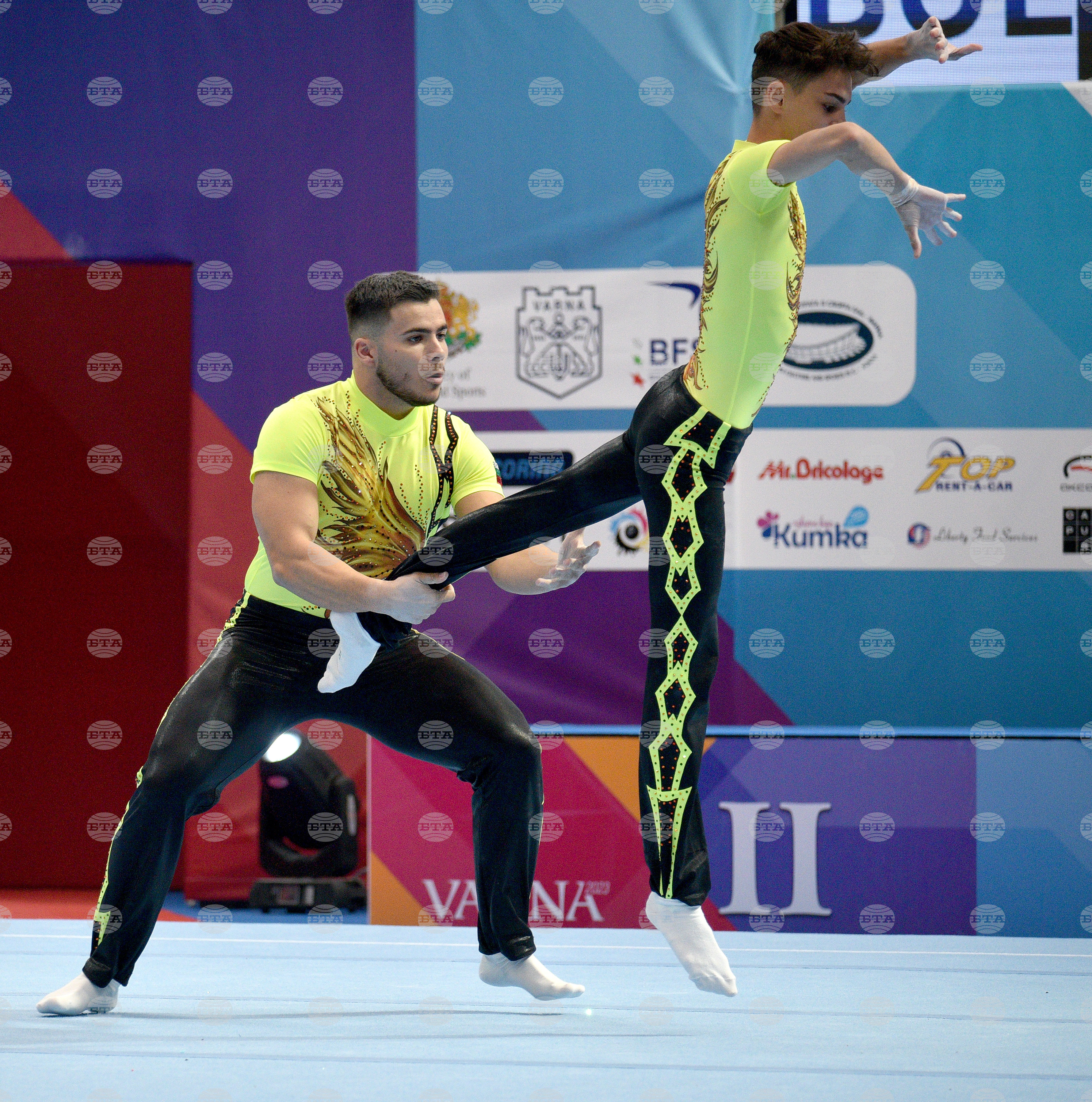 Варна - Европейско първенство по спортна акробатика