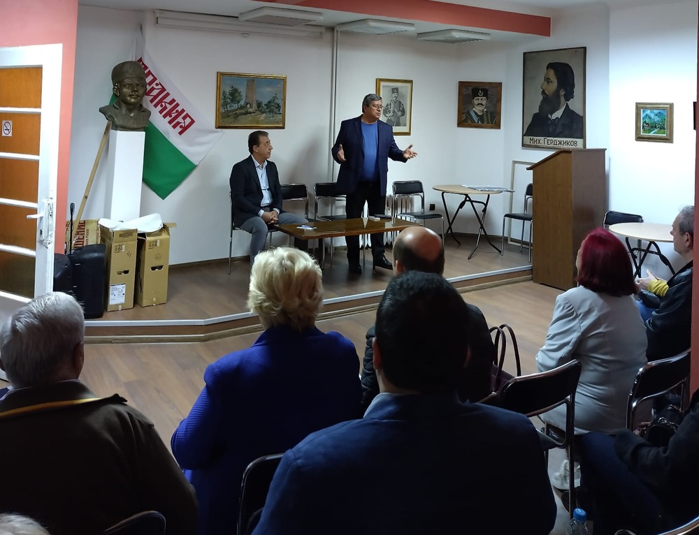 Кандидат на НДСВ се срещна със Съюза на Тракийските Дружества в България