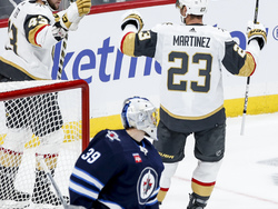 Golden Knights Jets Hockey