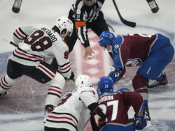Blackhawks Avalanche Hockey