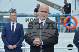 Русе - именуване на новопостроен маневрен кораб „Искър“  - церемония