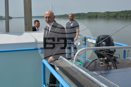 Русе - именуване на новопостроен маневрен кораб „Искър“  - церемония