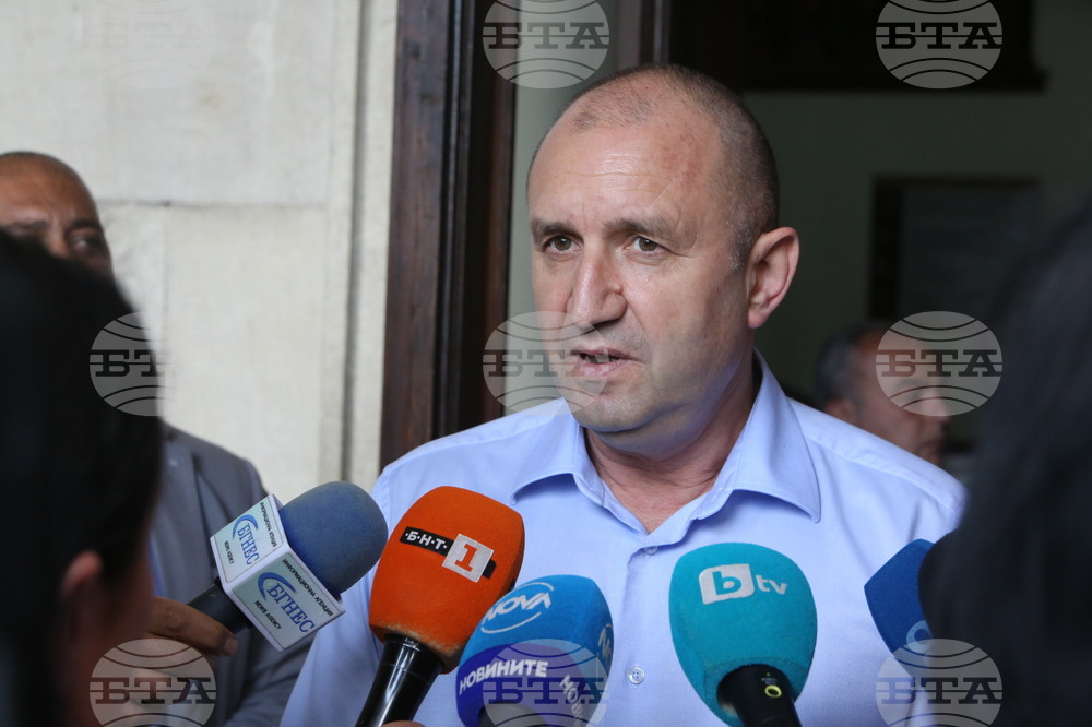 Румен Радев - брифинг