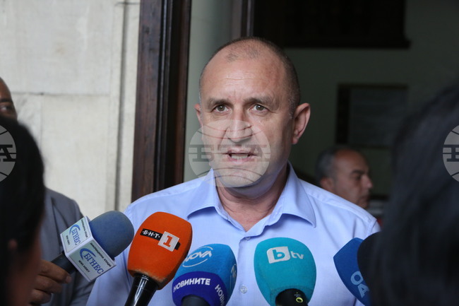 Румен Радев - брифинг