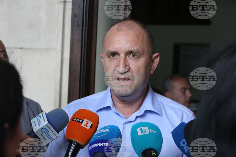 Румен Радев - брифинг