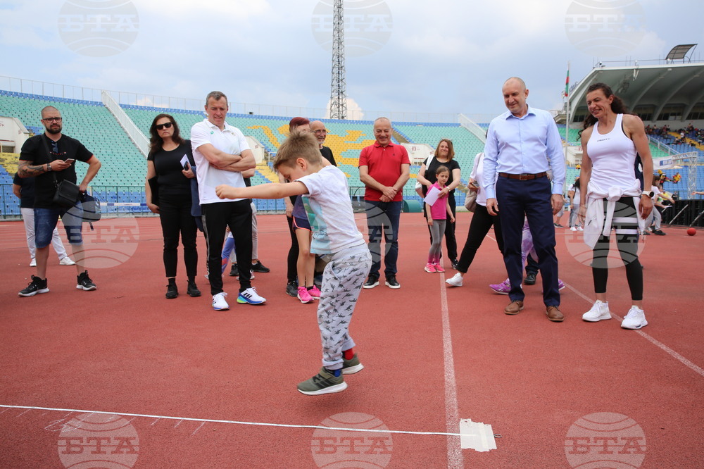 „Спортувай с президента“ - инициатива - Румен Радев