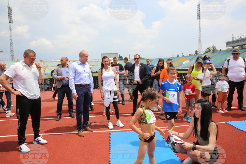 „Спортувай с президента“ - инициатива - Румен Радев