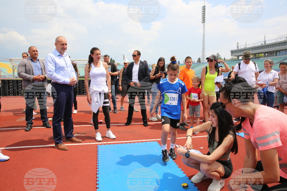 „Спортувай с президента“ - инициатива - Румен Радев