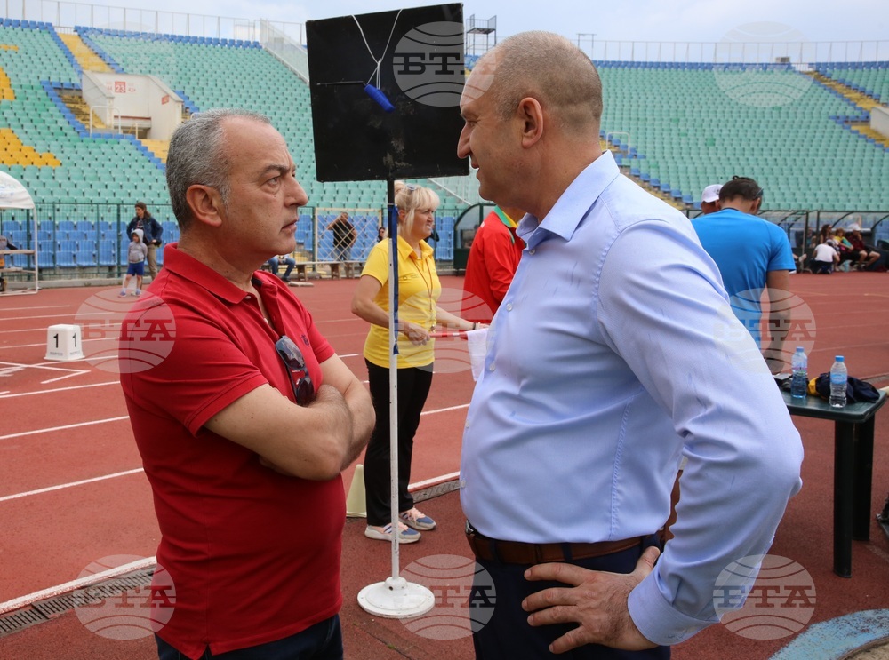 „Спортувай с президента“ - инициатива - Румен Радев