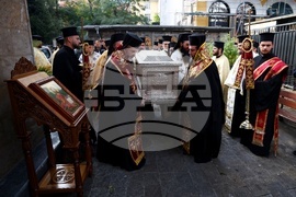 Храм "Св. великомъченица Марина" - мощи на св. Евтимий