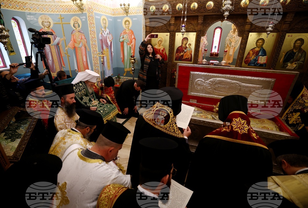 Храм "Св. великомъченица Марина" - мощи на св. Евтимий