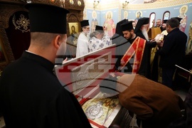 Храм "Св. великомъченица Марина" - мощи на св. Евтимий