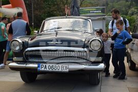 Благоевград - автомобили - ретро парад